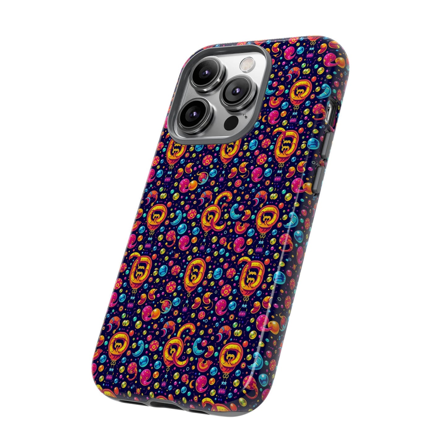 Tough Cases, Aquarius, Zodiac v1, Bubble Pattern