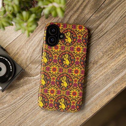 Tough Cases, Virgo, Zodiac v1, Flower Pattern