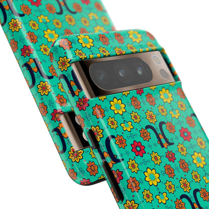 Tough Cases, Aquarius, Zodiac v2, Flower Pattern