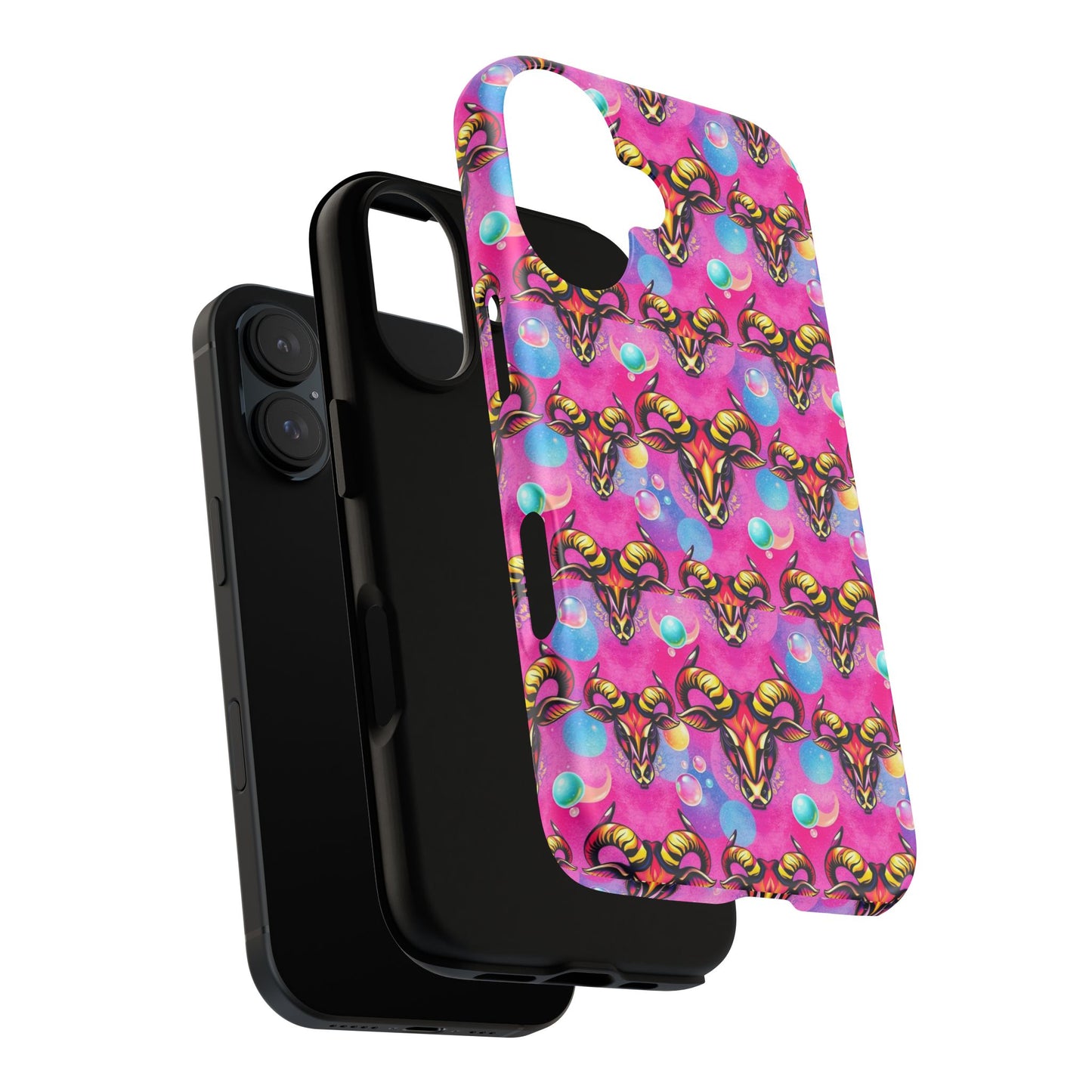 Tough Cases, Taurus, Zodiac, Bubble Pattern