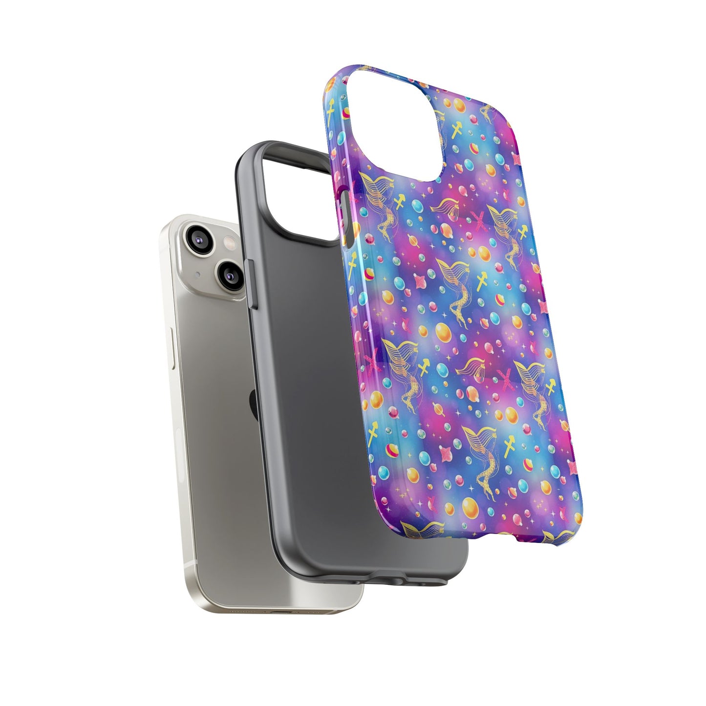 Tough Cases, Sagittarius, Zodiac v3, Bubble Pattern
