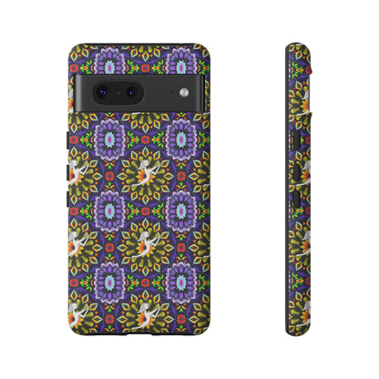 Tough Cases, Sagittarius, Zodiac v1, Flower Pattern