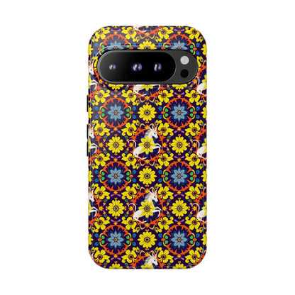 Tough Cases, Aquarius, Zodiac v3, Flower Pattern