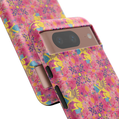 Tough Cases, Virgo, Zodiac, Metal Pattern