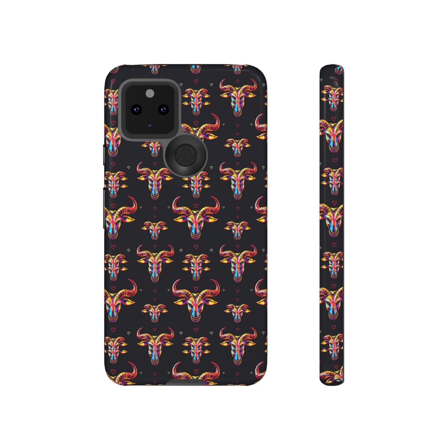 Tough Cases, Taurus, Zodiac, Metal Pattern
