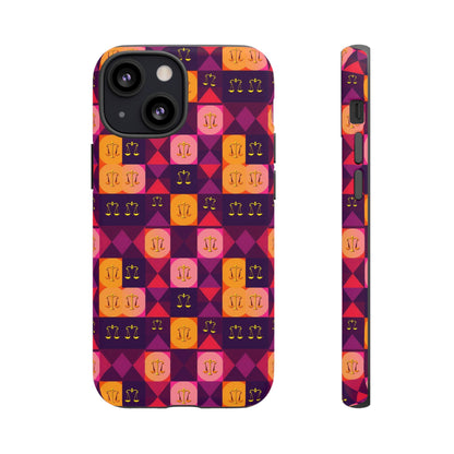 Tough Cases, Libra, Zodiac v1, Shape Pattern