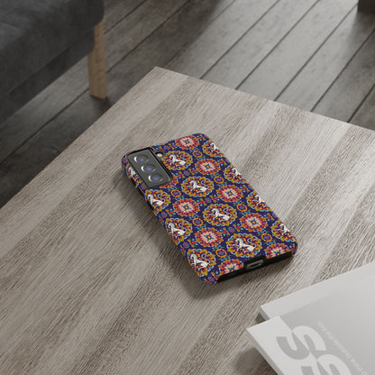 Tough Cases, Virgo, Zodiac v3, Flower Pattern