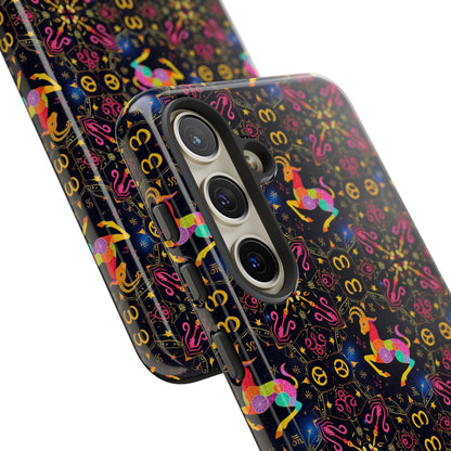 Tough Cases, Capricorn, Zodiac v2, Metal Pattern