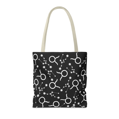Tote Bag Taurus Zodiac sign AOP
