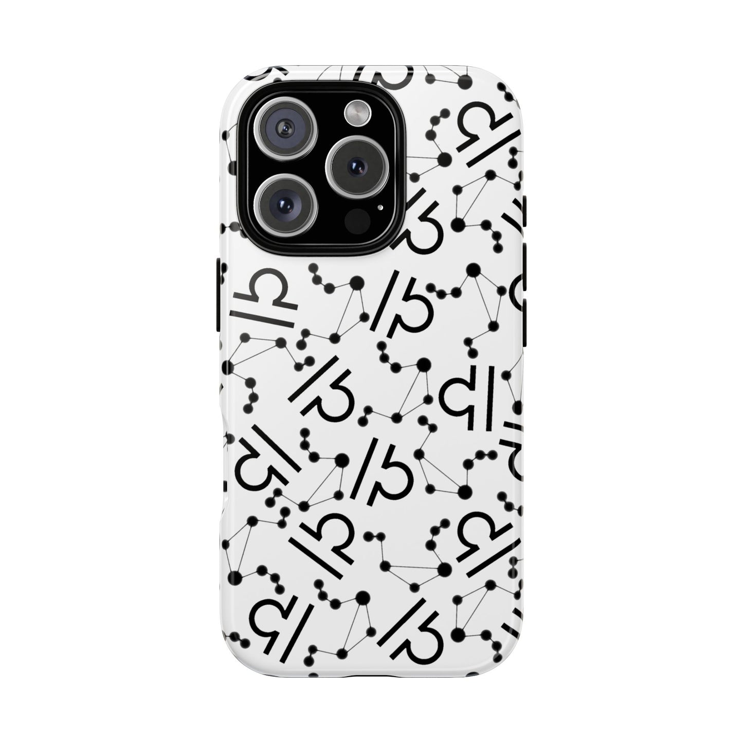 Tough Cases with the Libra Zodiac sign for iPhone, Samsung Galaxy, and Google Pixel devices