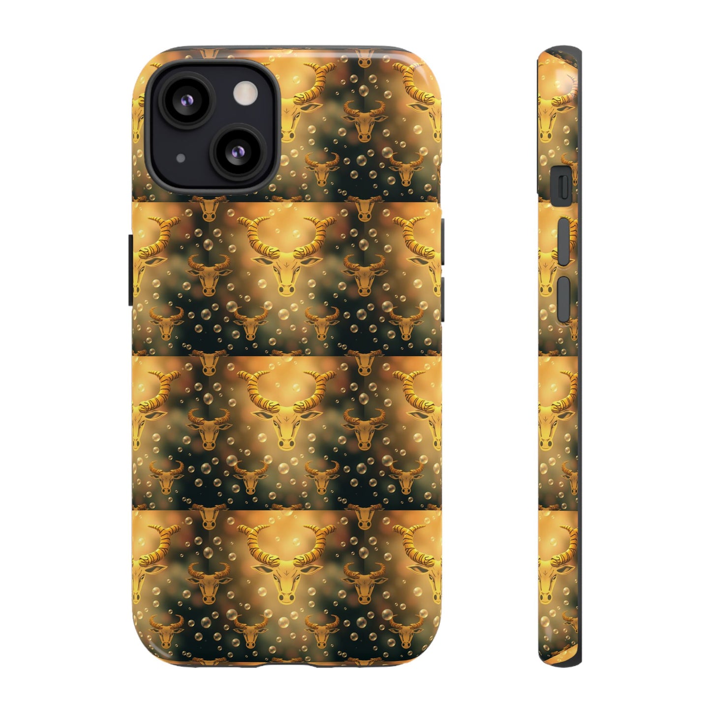 Tough Cases, Taurus, Zodiac v1, Bubble Pattern
