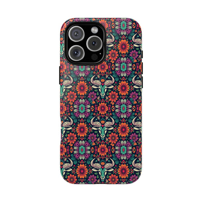 Tough Cases, Taurus, Zodiac v4, Flower Pattern