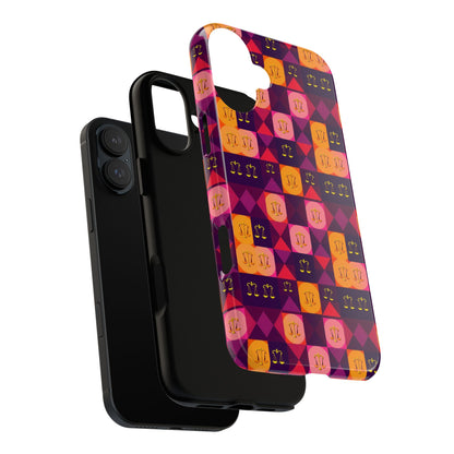 Tough Cases, Libra, Zodiac v1, Shape Pattern