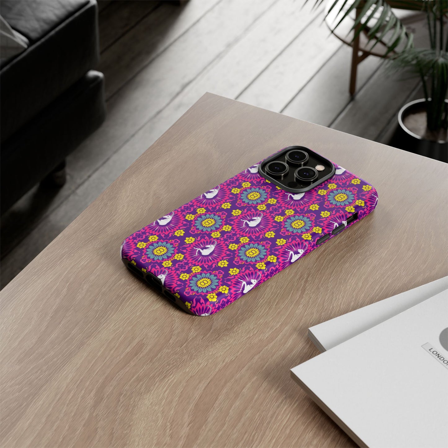 Tough Cases, Capricorn, Zodiac, Flower Pattern