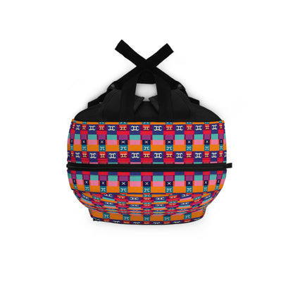 Backpack, Gemini, Zodiac v2, Shapes Pattern