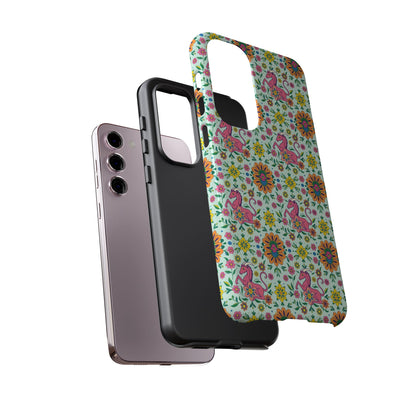 Tough Cases, Aquarius, Zodiac, Flower Pattern
