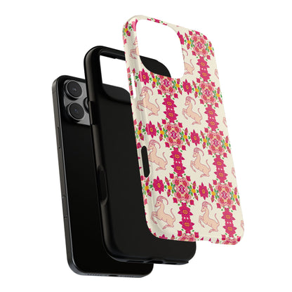 Tough Cases, Capricorn, Zodiac v3, Flower Pattern