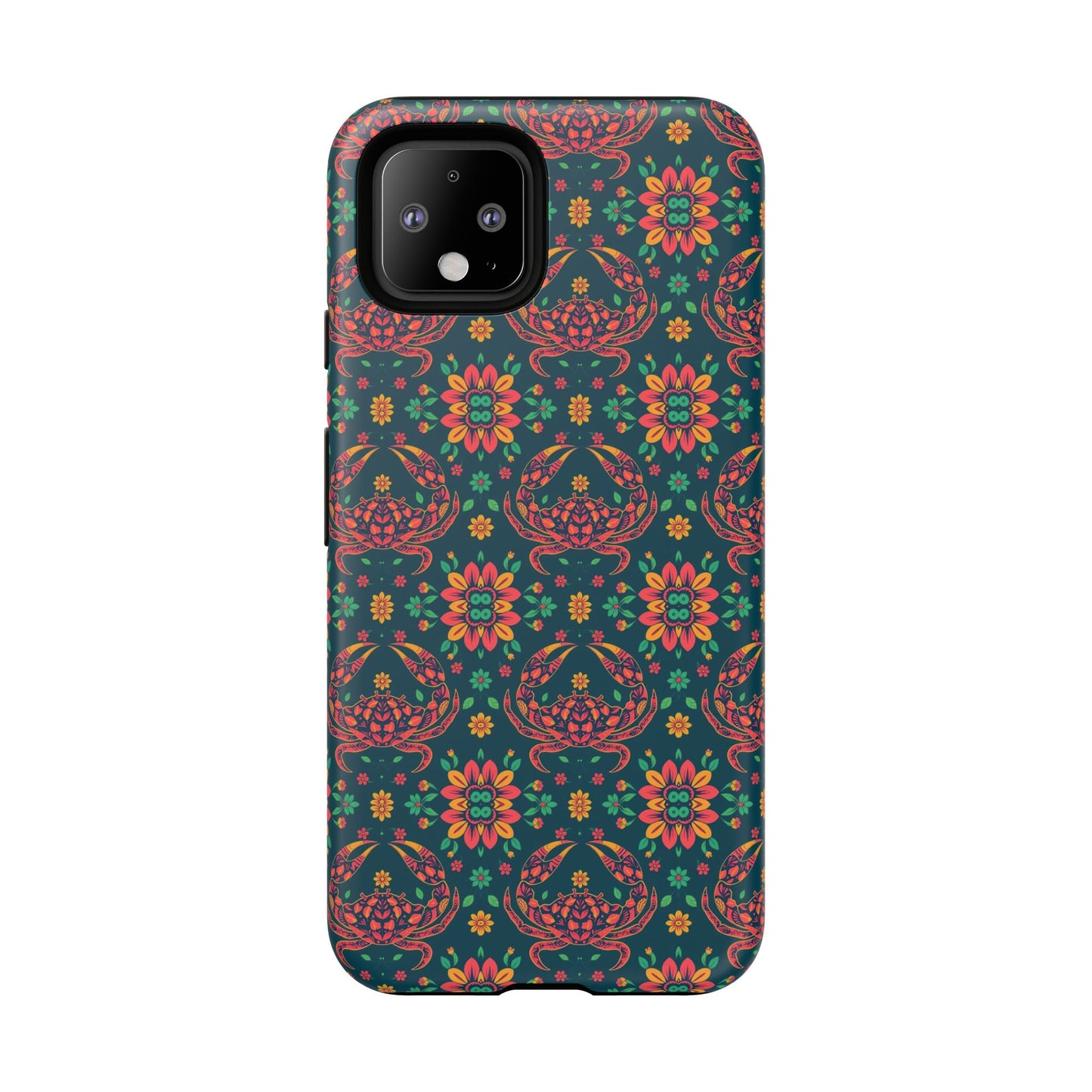 Tough Cases, Cancer, Zodiac v4, Flower Pattern
