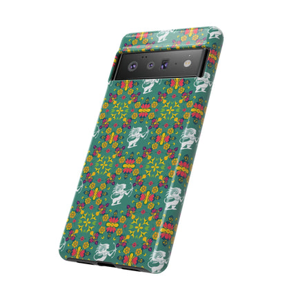 Tough Cases, Sagittarius, Zodiac, Flower Pattern