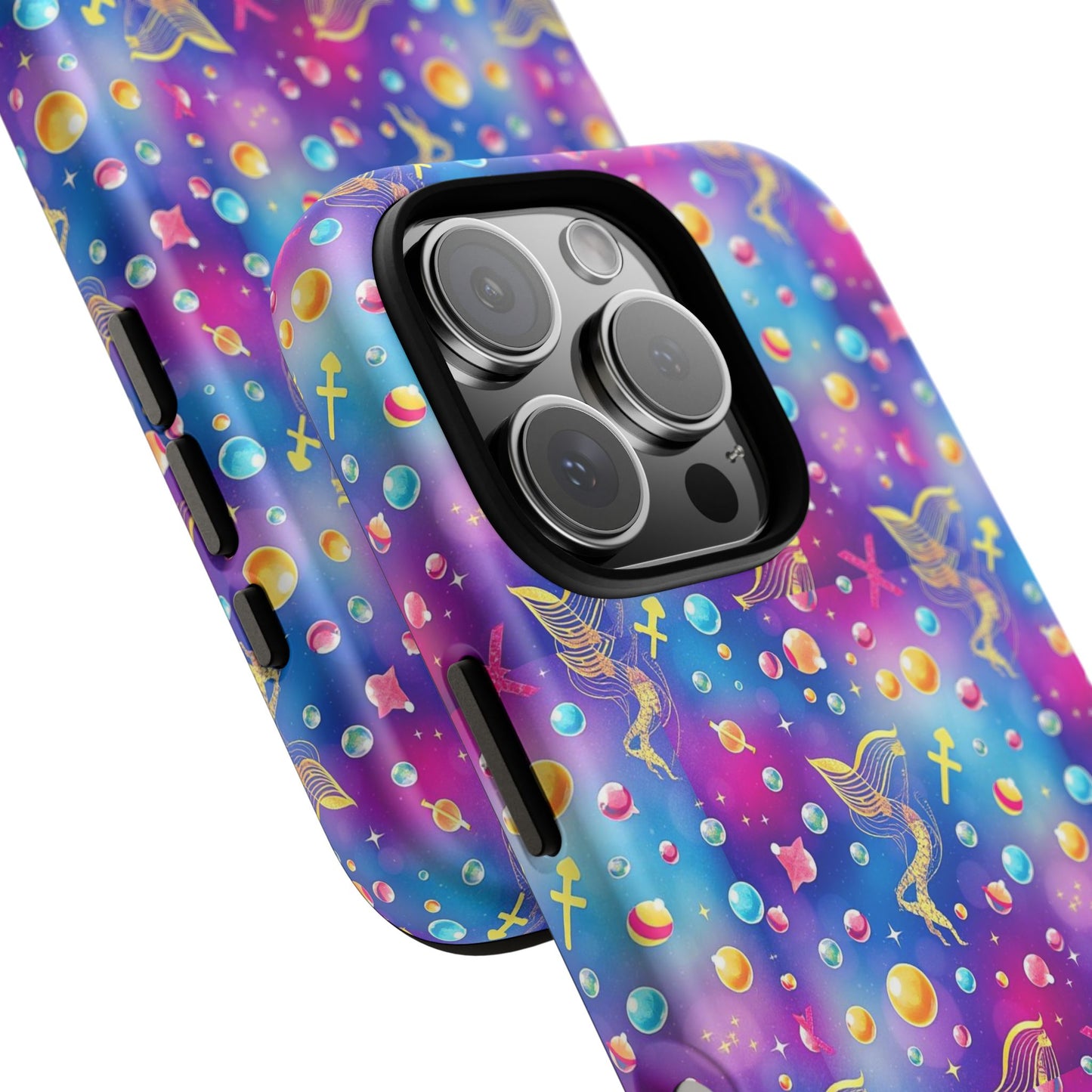 Tough Cases, Sagittarius, Zodiac v3, Bubble Pattern