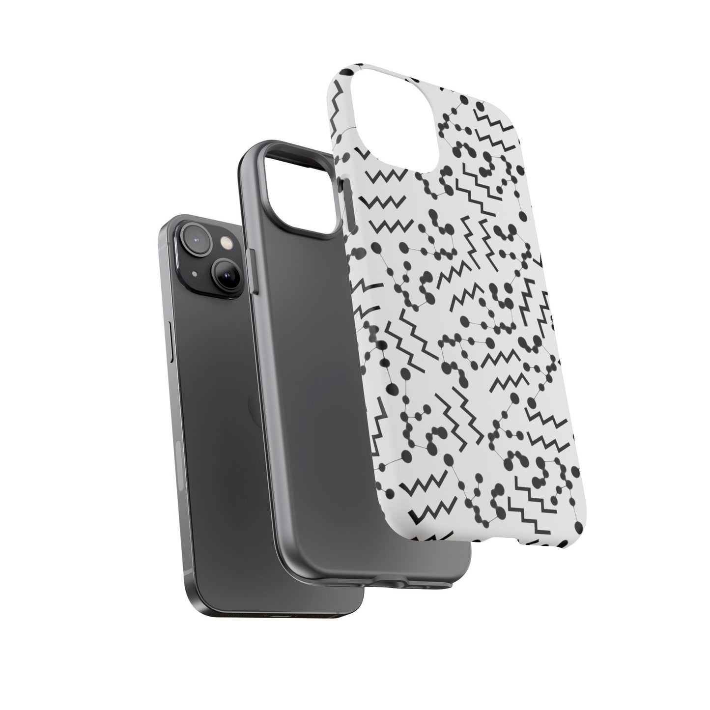 Tough Cases with the Aquarius Zodiac sign for iPhone, Samsung Galaxy, and Google Pixel devices