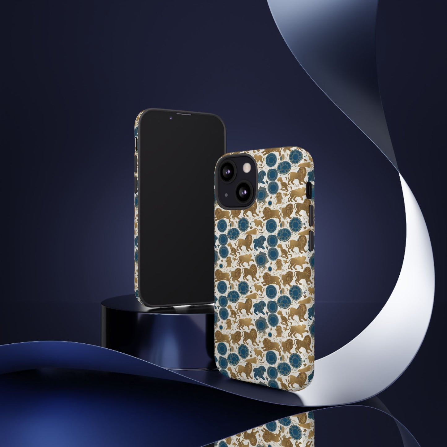 Tough Cases, Leo, Zodiac v2, Metal Pattern