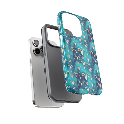 Tough Cases, Aries, Zodiac v1, Bubble Pattern