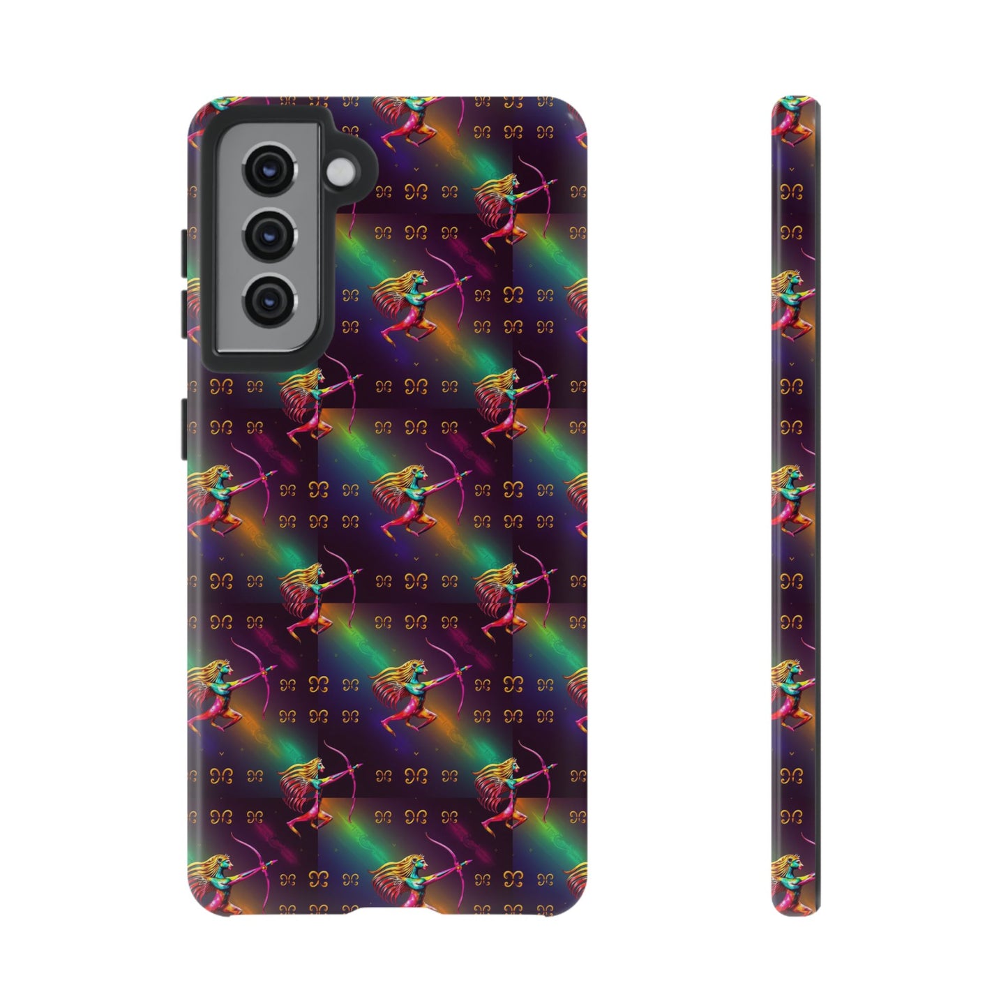 Tough Cases, Sagittarius, Zodiac v1, Metal Pattern