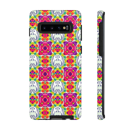 Tough Cases, Pisces, Zodiac v2, Flower Pattern