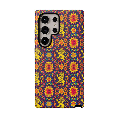 Tough Cases, Leo, Zodiac, Flower Pattern