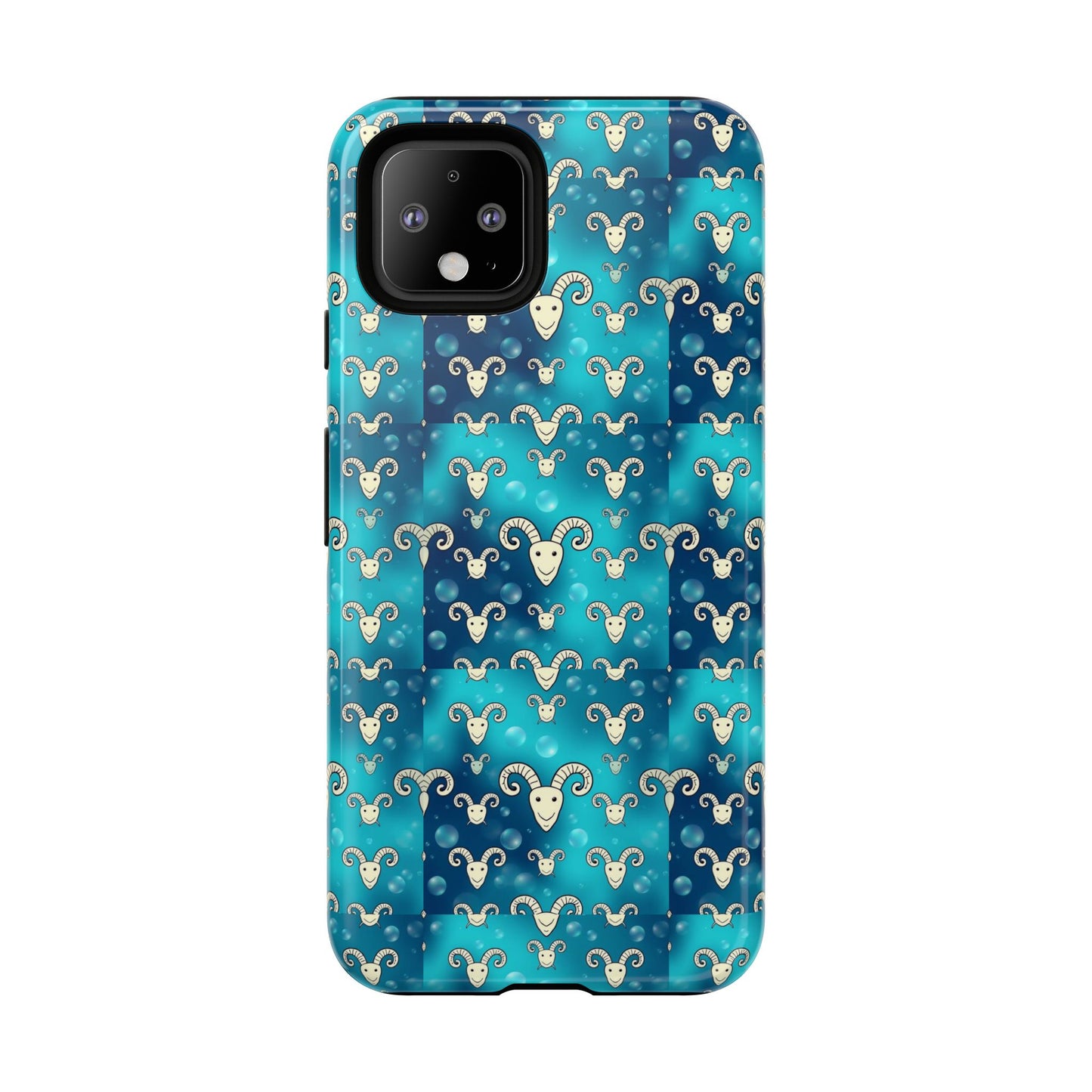Tough Cases, Aries, Zodiac v1, Bubble Pattern
