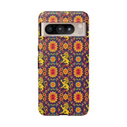 Tough Cases, Leo, Zodiac, Flower Pattern