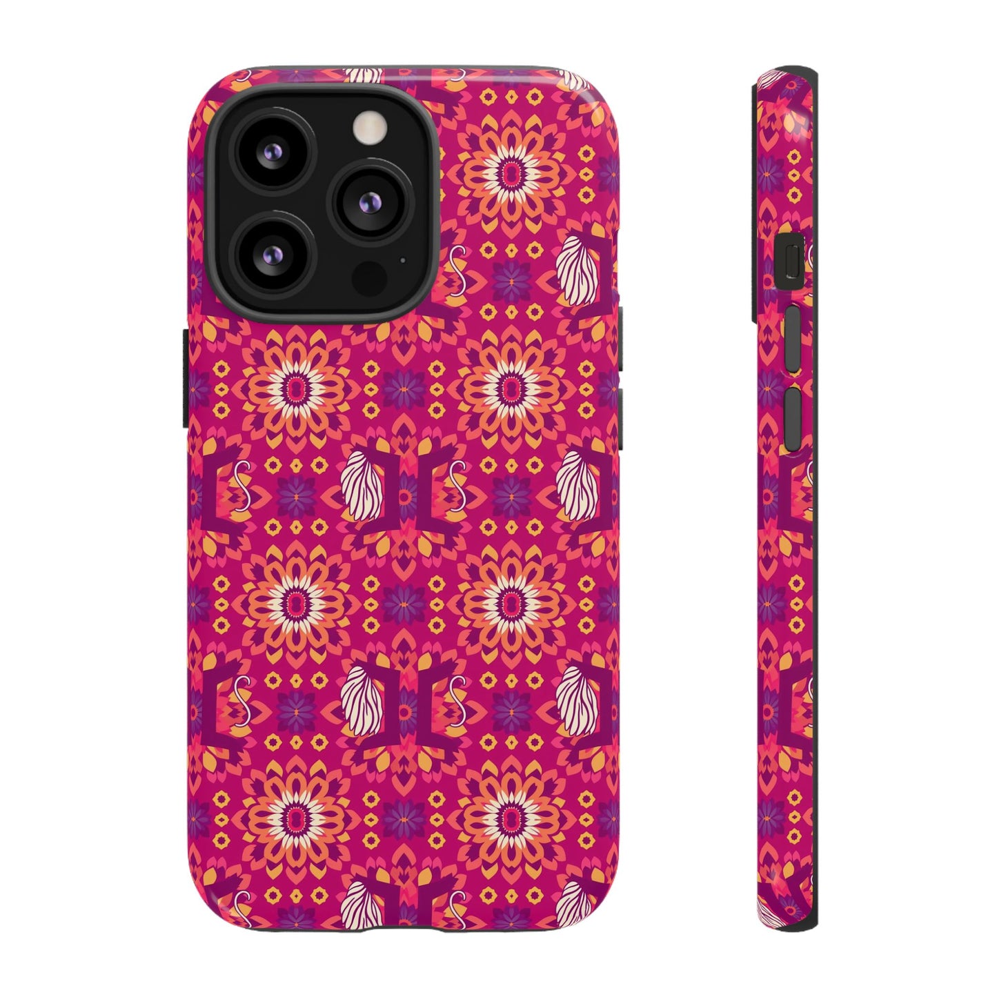 Tough Cases, Gemini, Zodiac v1, Flower Pattern