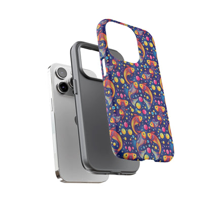 Tough Cases, Pisces, Zodiac, Bubble Pattern