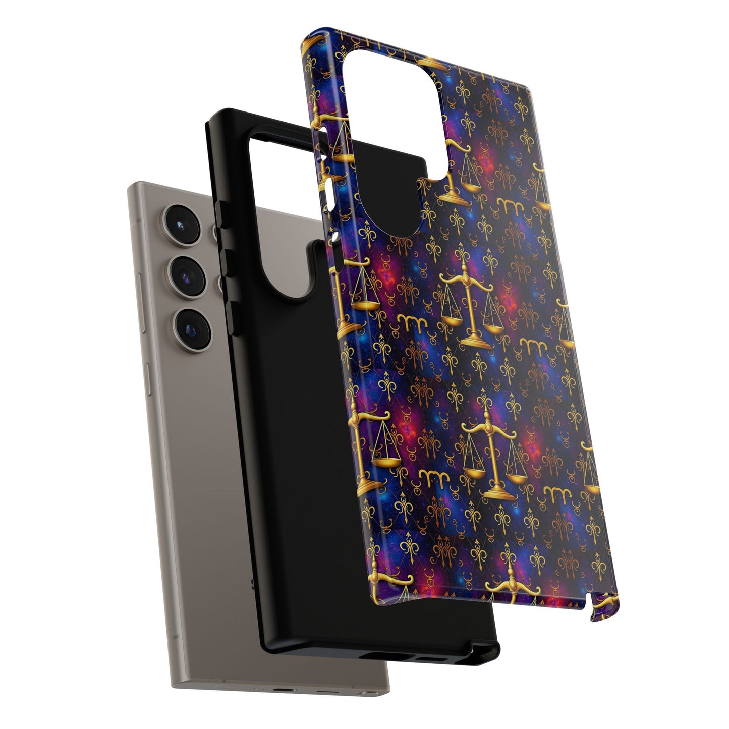 Tough Cases, Libra, Zodiac v2, Metal Pattern