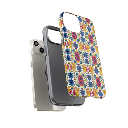 Tough Cases, Gemini, Zodiac, Flower Pattern