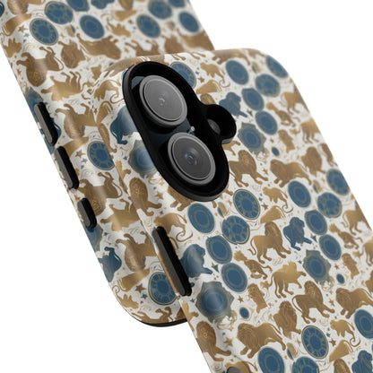 Tough Cases, Leo, Zodiac v2, Metal Pattern