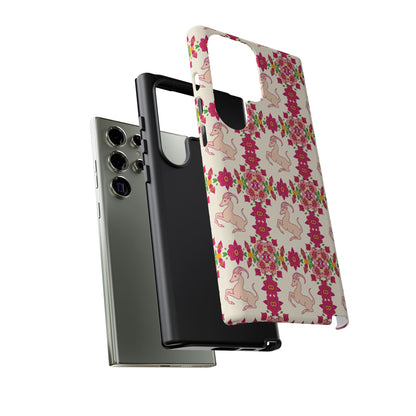 Tough Cases, Capricorn, Zodiac v3, Flower Pattern