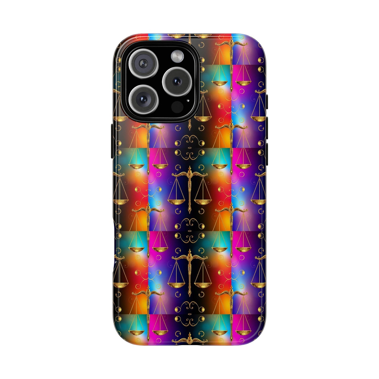 Tough Cases, Libra, Zodiac v1, Metal Pattern