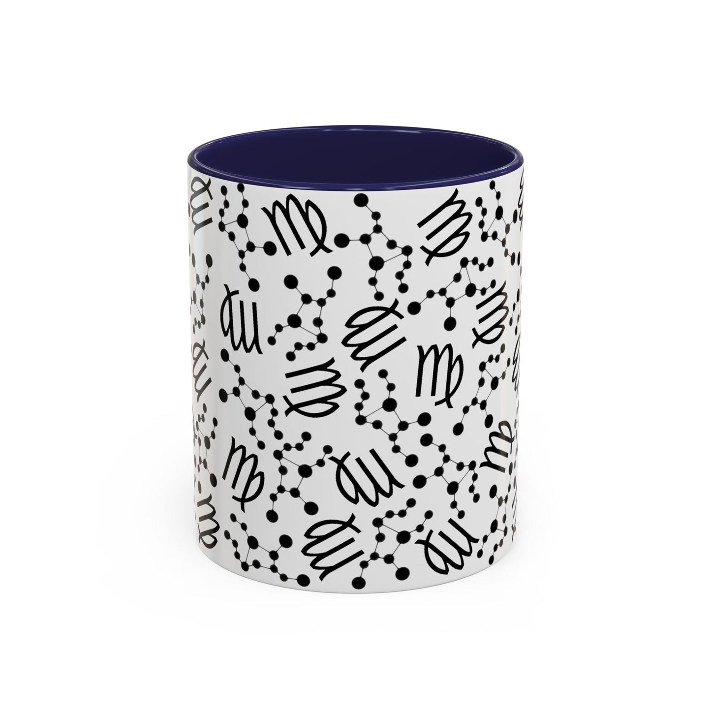 Accent Coffee Mug with the Virgo sign (11, 15oz)