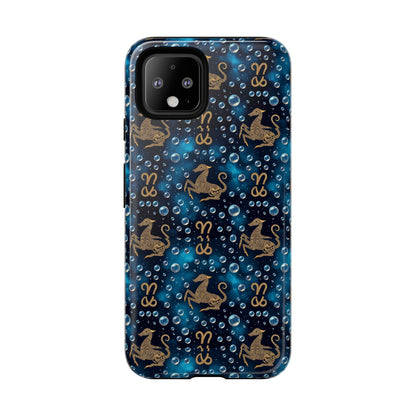 Tough Cases, Capricorn, Zodiac, Bubble Pattern