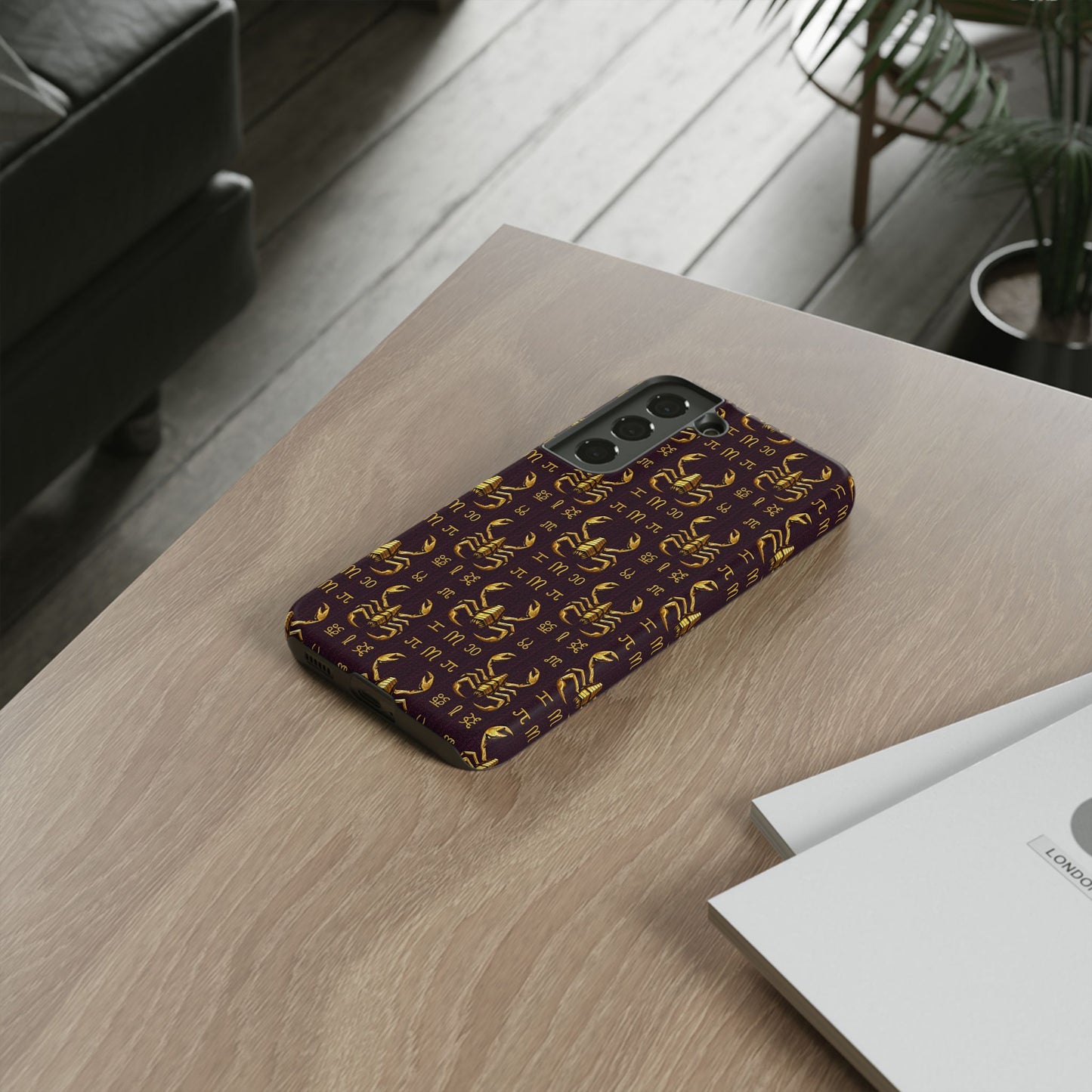 Tough Cases, Scorpio, Zodiac v2, Metal Pattern