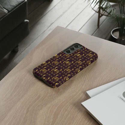 Tough Cases, Scorpio, Zodiac v2, Metal Pattern