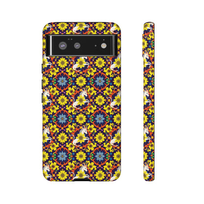 Tough Cases, Aquarius, Zodiac v3, Flower Pattern