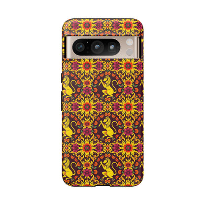 Tough Cases, Virgo, Zodiac v1, Flower Pattern