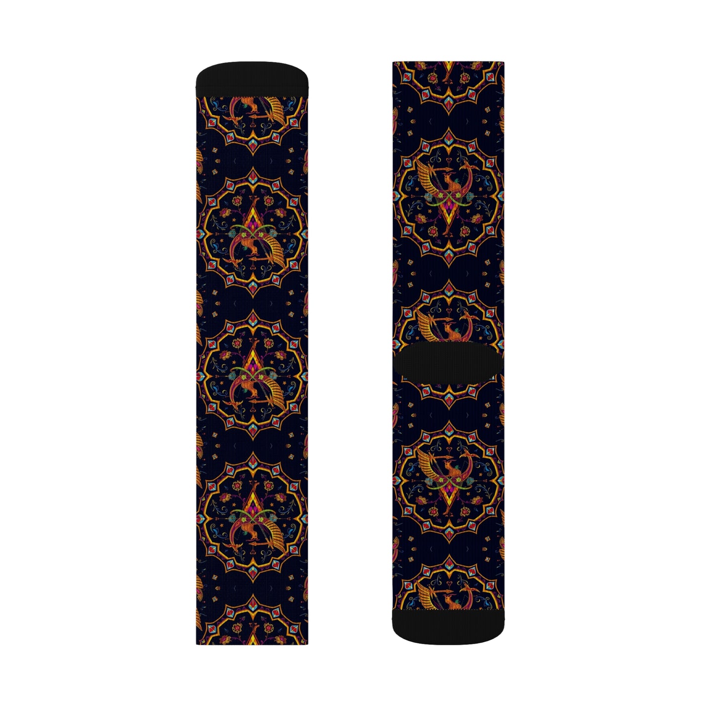 Sublimation Socks, Sagittarius, Zodiac v2, Jewel Pattern