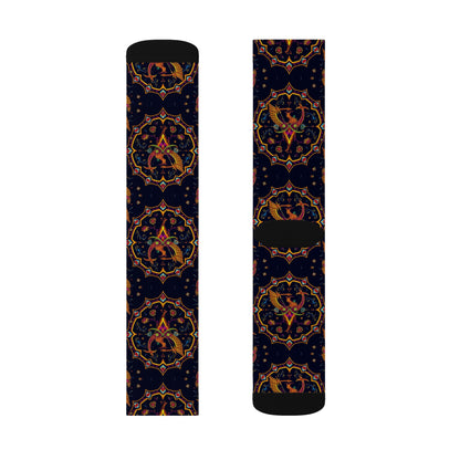 Sublimation Socks, Sagittarius, Zodiac v2, Jewel Pattern