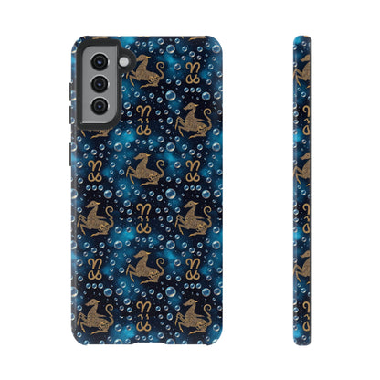 Tough Cases, Capricorn, Zodiac, Bubble Pattern
