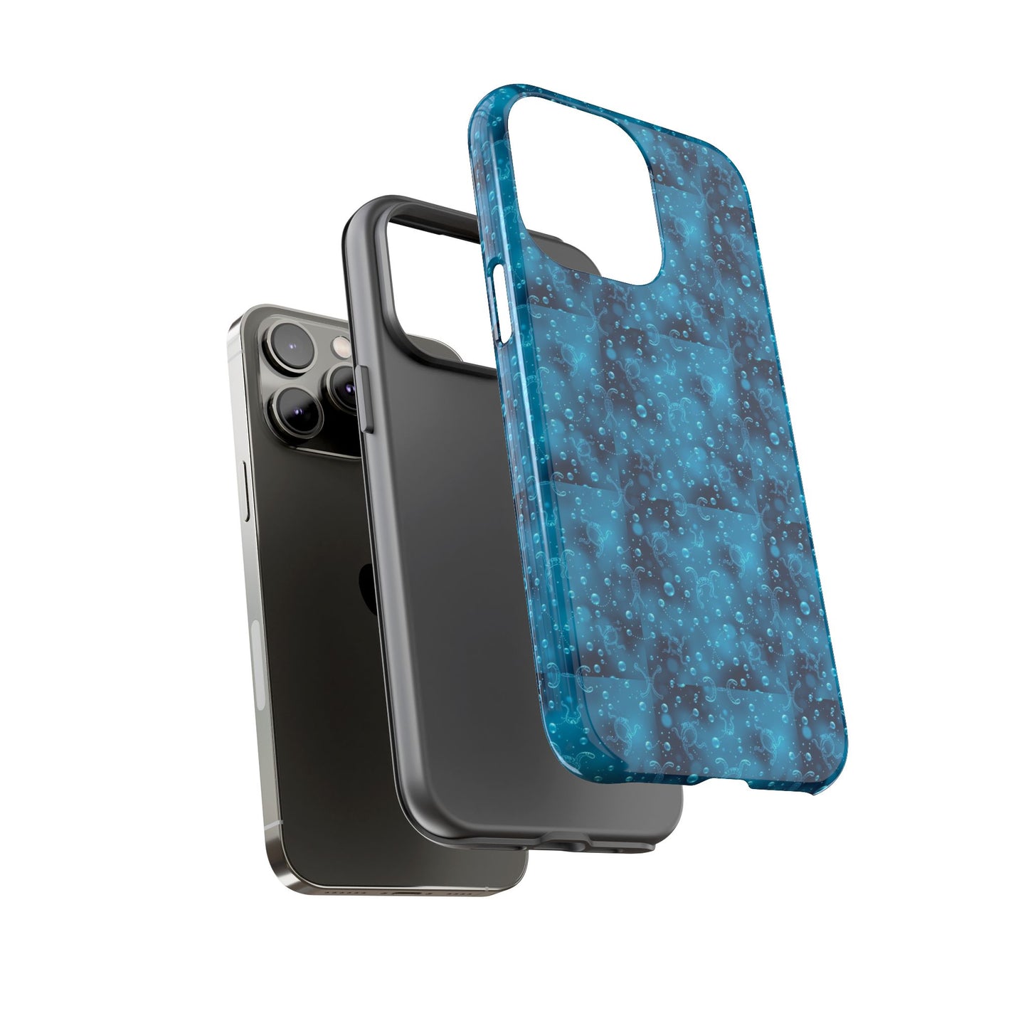 Tough Cases, Aquarius, Zodiac v3, Bubble Pattern