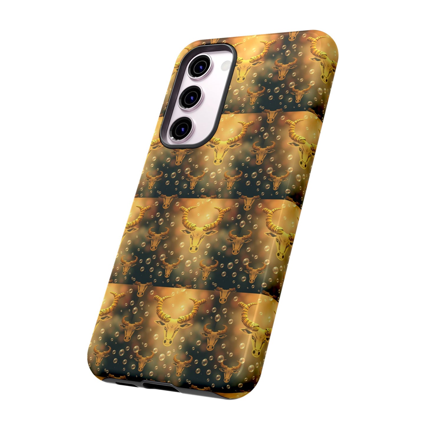 Tough Cases, Taurus, Zodiac v1, Bubble Pattern